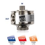 GIUNTO GIREVOLE 90°  PER BRACCI GIREVOLI MTM HYDRO 1/4MF