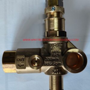 VALVOLA DI REGOLAZIONE PRESS. TECOMEC MECLINE VRF2 CON FORO LATERALE